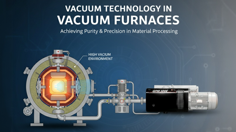 کاربرد وکیوم در کوره‌های خلأ (Vacuum Furnace)