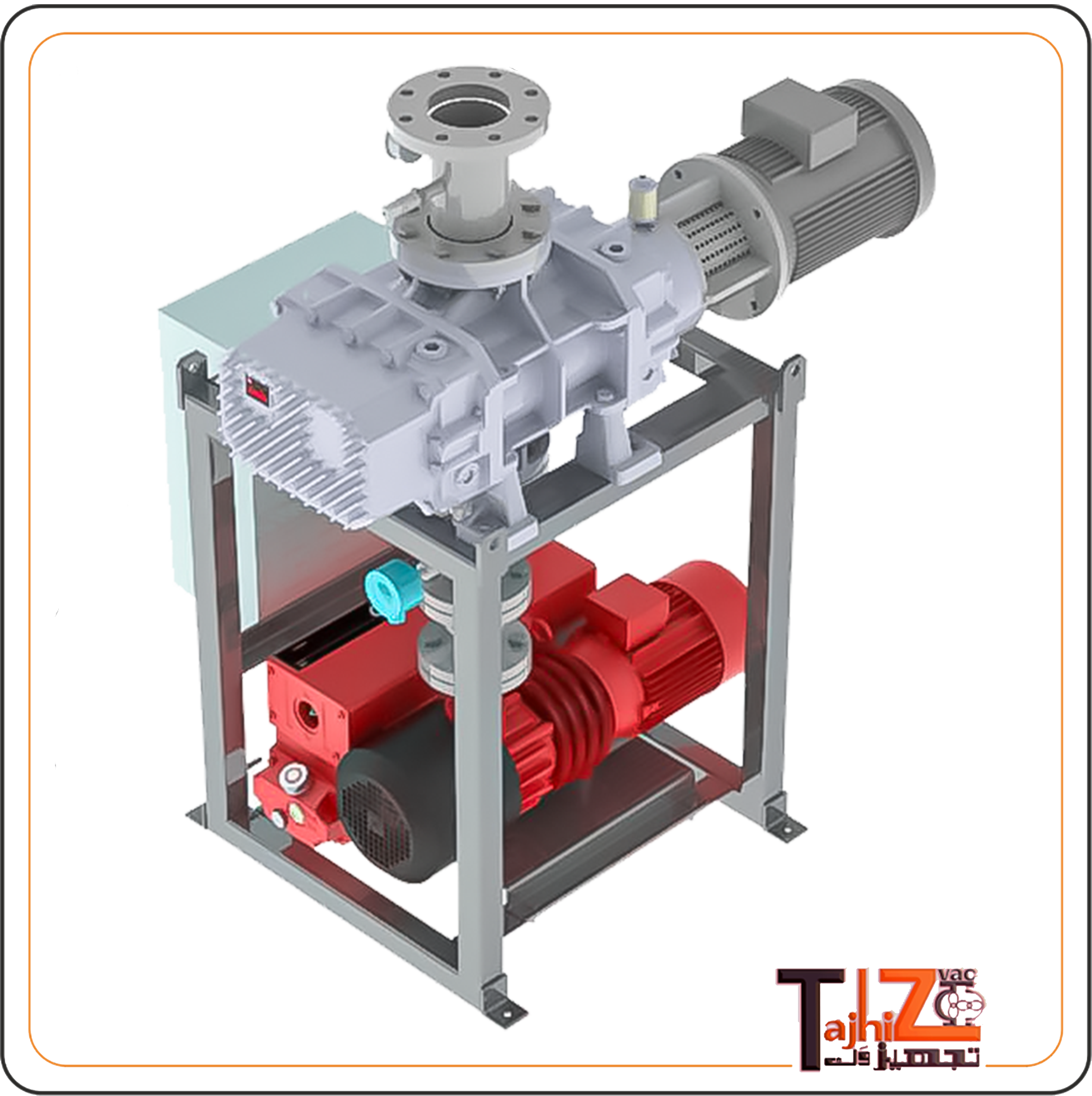 پکیج پمپ وکیوم سفارشی GPM + RP